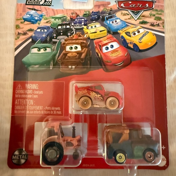 Mattel Cars Mini Racers Set - Picture 2 of 4